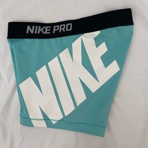 Teal Nike pros